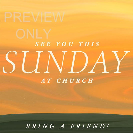 Bright Easter Liquify Social Graphic Sunday