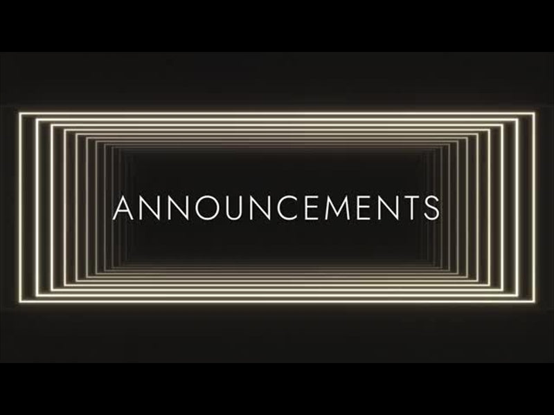 Retrograde - Announcements