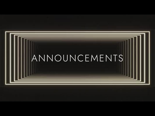 Retrograde - Announcements