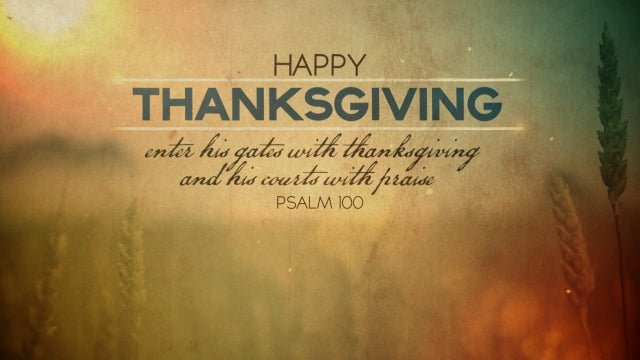 Thanksgiving Welcome