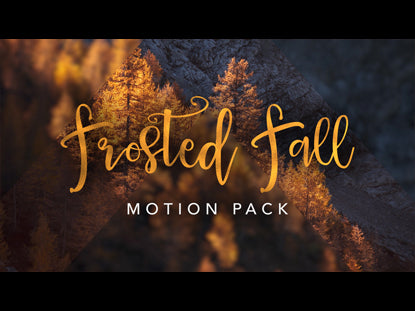 Frosted Fall Motion Pack