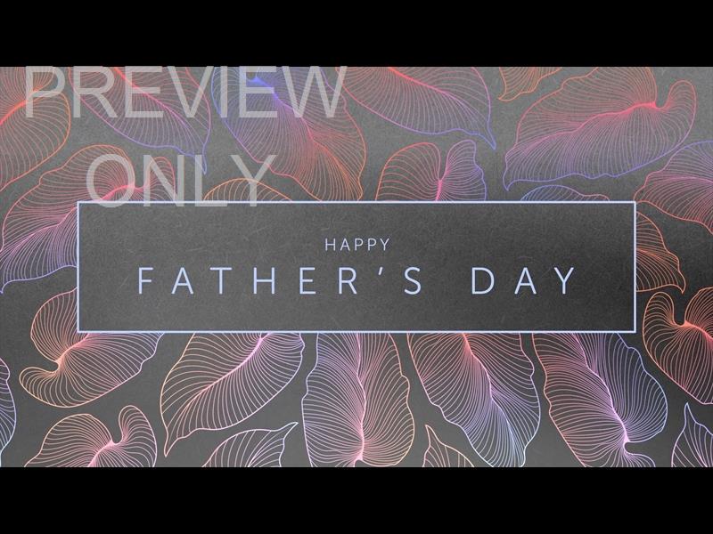 Tropical Night Fathers Day Still