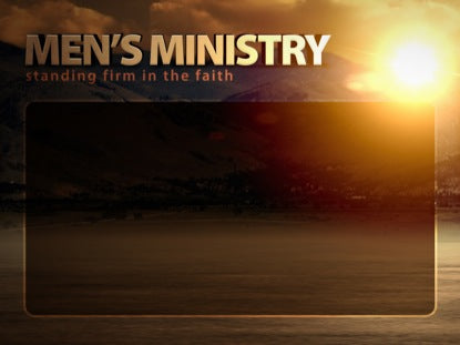 Men's Ministry Announcements