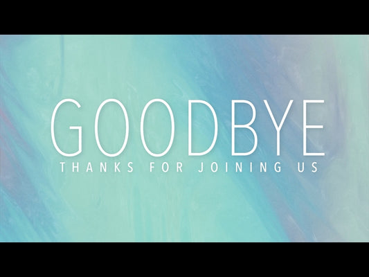 Springtide Goodbye