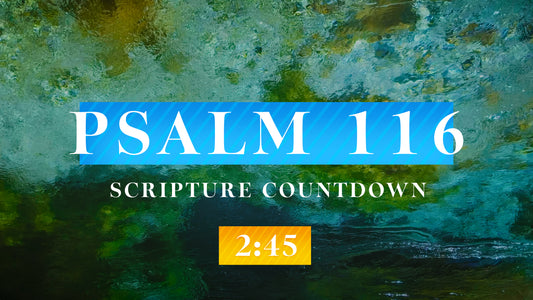 Blue Eye Scripture Countdown