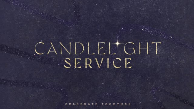 Starlight Scribbles Candlelight Service