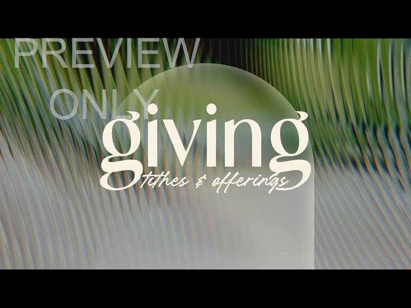 Glorious Day Giving Still