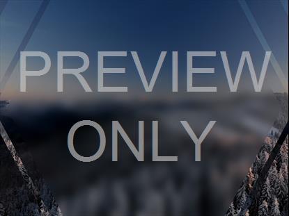 Epic Winter Aerial Slow Trees Blur