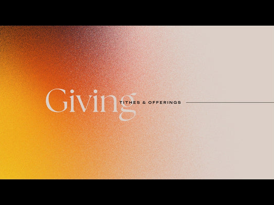 Salt And Light Giving