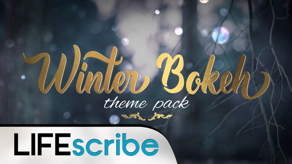 Winter Bokeh Theme Pack