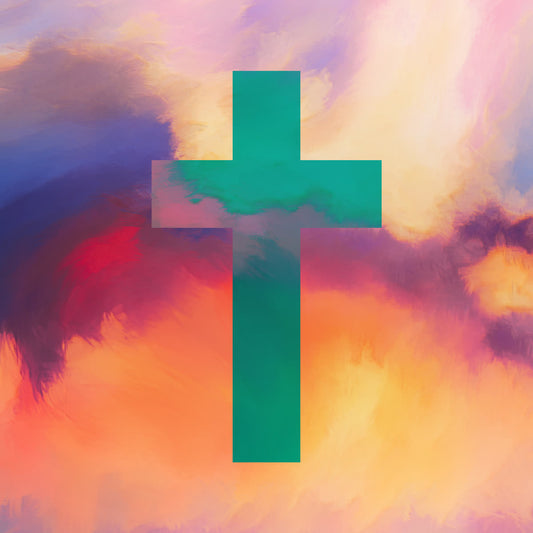 Painted Easter Cross Social