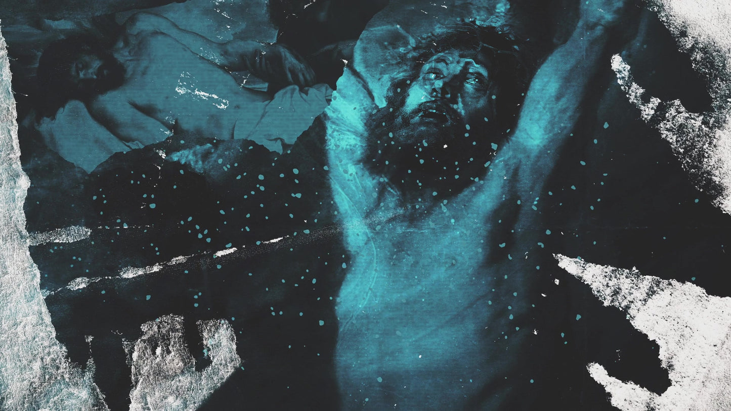 Holy Week Paint Crucify Still