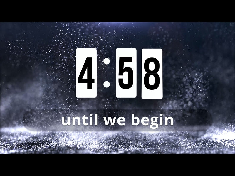 Particle Frost Countdown