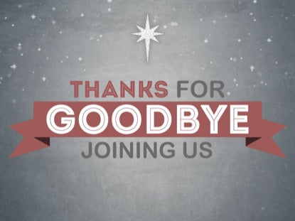 Celebrate Joy, Closing Motion