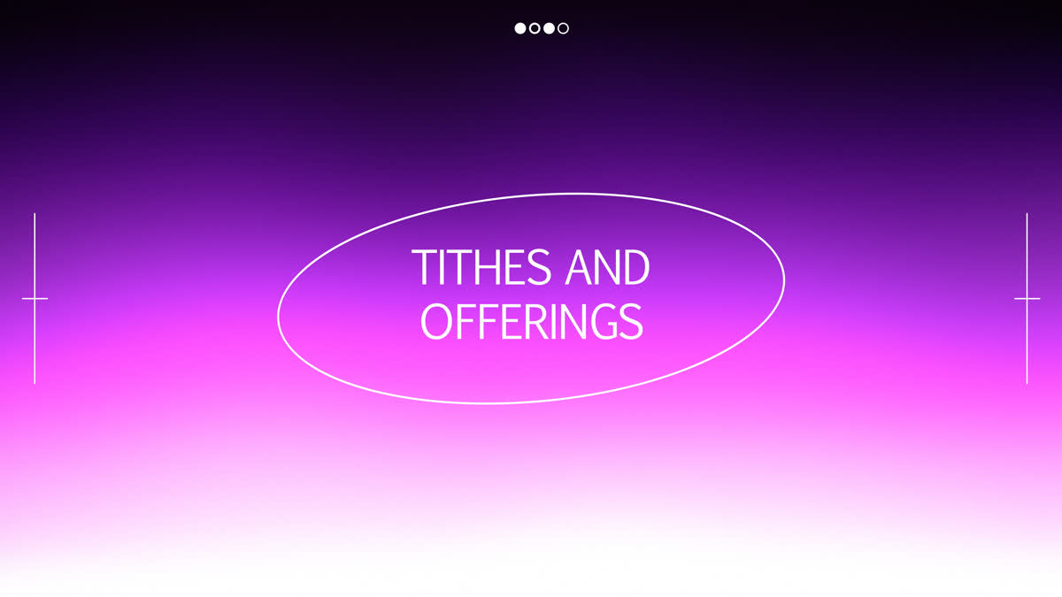 Dusk To Dawn Tithes