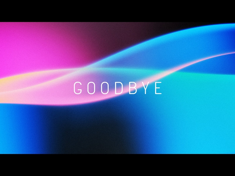 Color Drift Goodbye