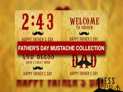 Father's Day Mustache Collection
