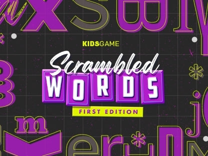 Scrambled Words First Edition Game