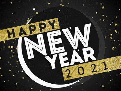 Classy Gold New Year 2021