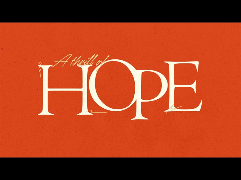 Advent Type Hope Title