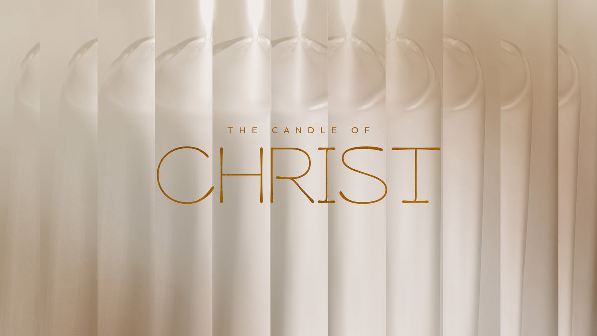 Gradient Glass The Candle Of Christ