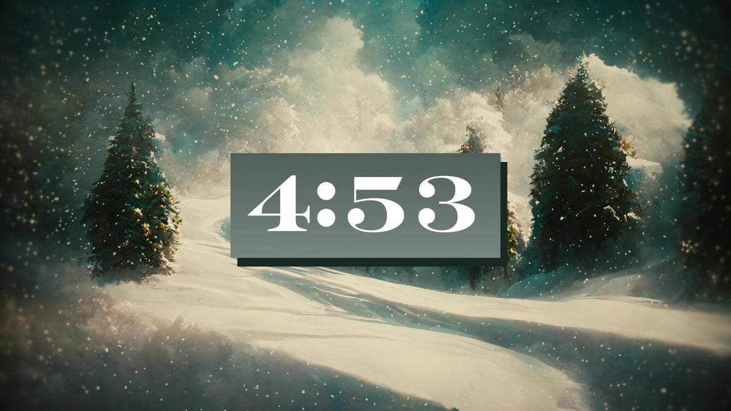 Winter Journey 5 Minute Countdown