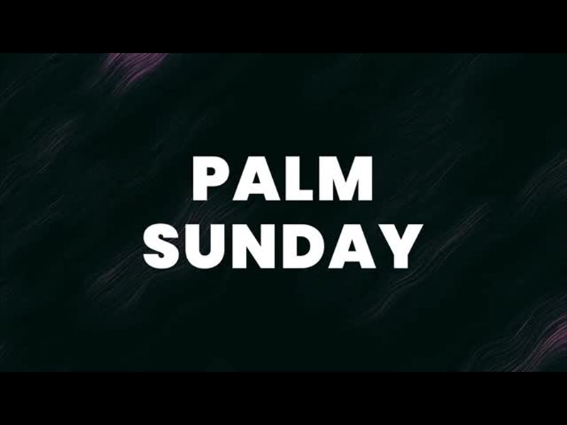 Glow Threads Palm Sunday