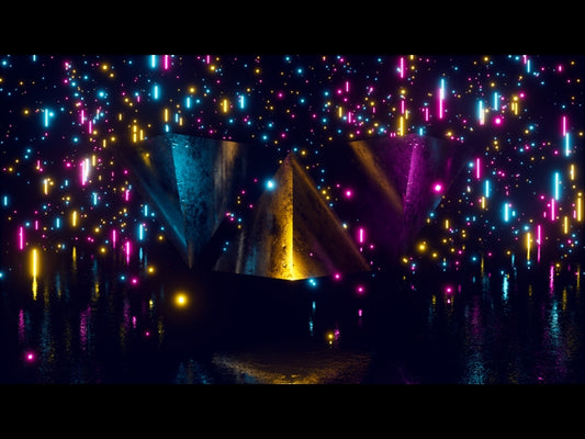 Fluorescent Triangles Rise
