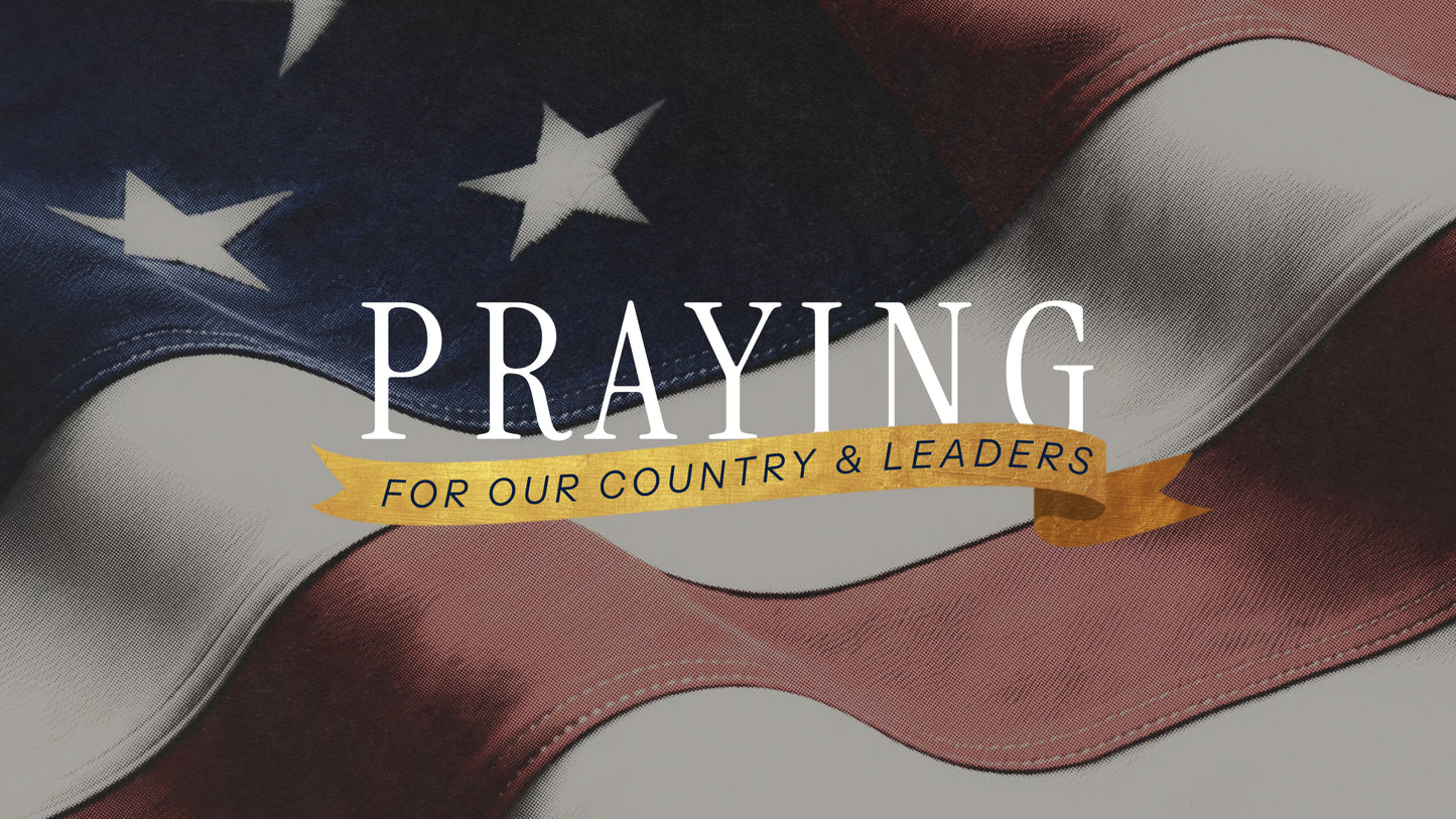 Flag Of Freedom Praying