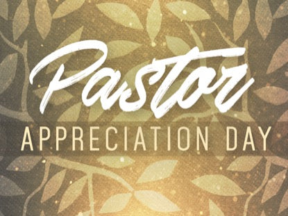 Seasonal Display Pastor Appreciation Motion