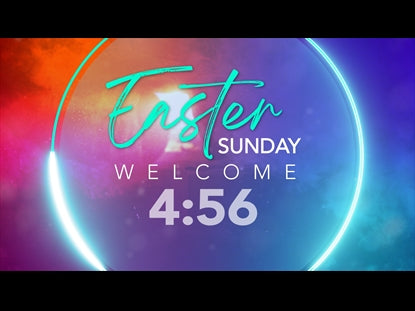 Easter Sunday Morning Countdown