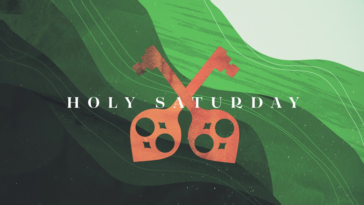 Holy Week Waves: Holy Saturday Still