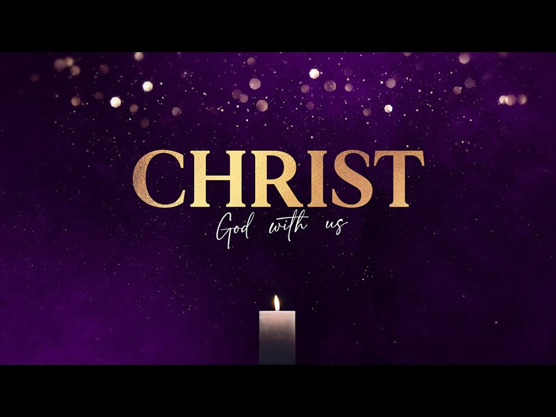 Advent Shimmer Christ