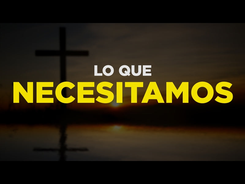 Lo Que Necesitamos