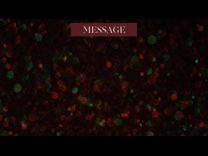 Christmas Glitter Message