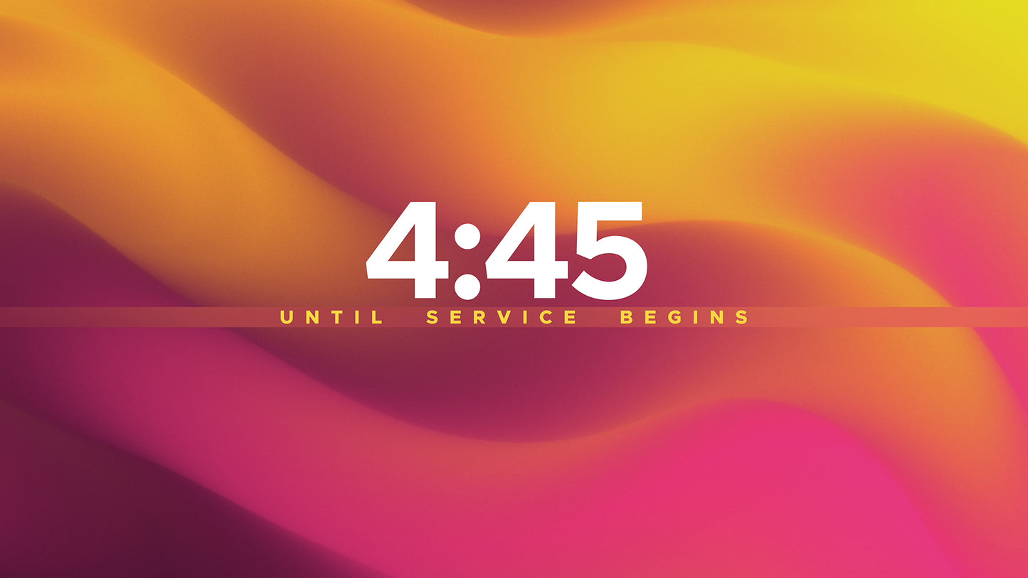 Colorflow Gradient Countdown