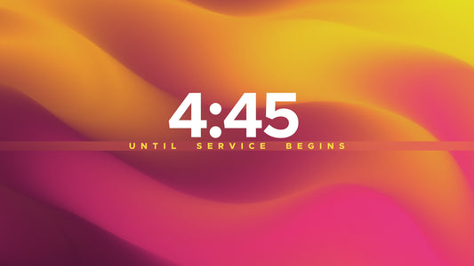 Colorflow Gradient Countdown