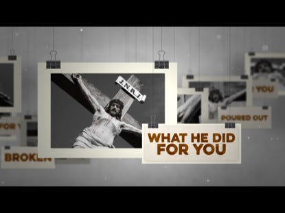 What He Did For You