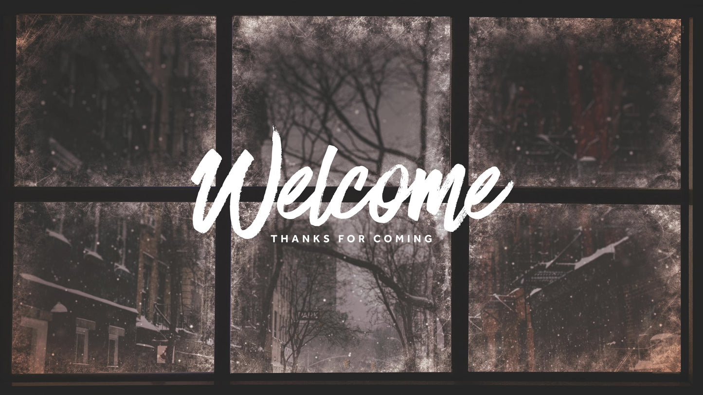 Christmas Windows Welcome