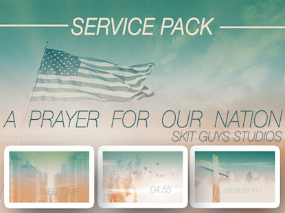 A Prayer For Our Nation Service Pack