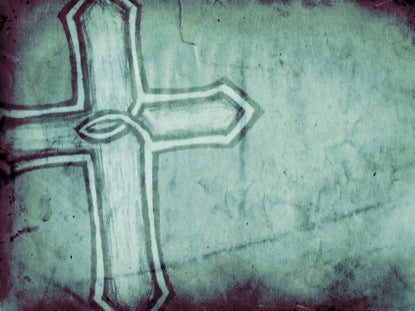Fish Cross Paper Grunge