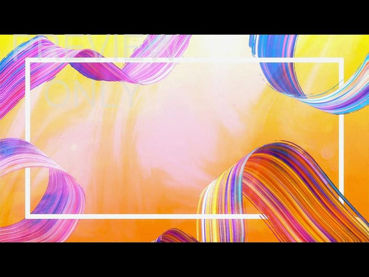 Colorful Brush Strokes: Volume One Blank Graphic 5