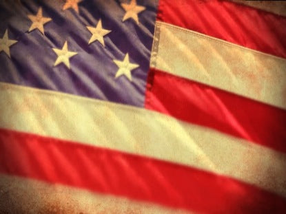 American Flag Vintage