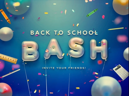 Back To School Bash