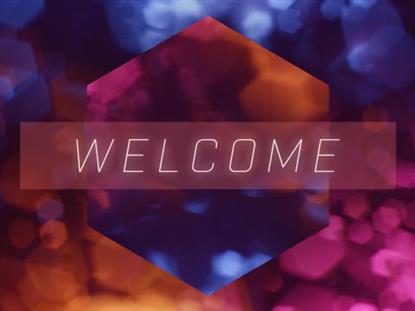 Bokeh Shapes Welcome
