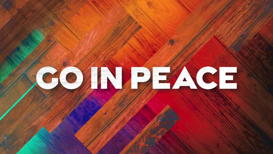 Woodgrain Gradients Go In Peace Still