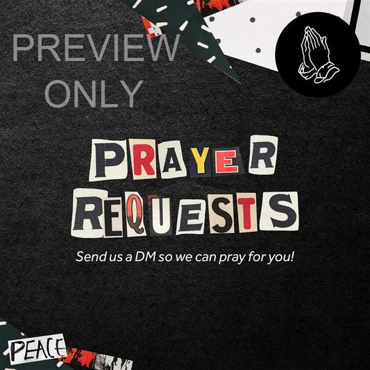 Prayer Requests Scraps