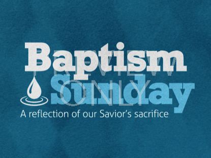 Bold Impressions Baptism Still
