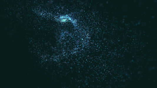 New Year Glitter Aqua