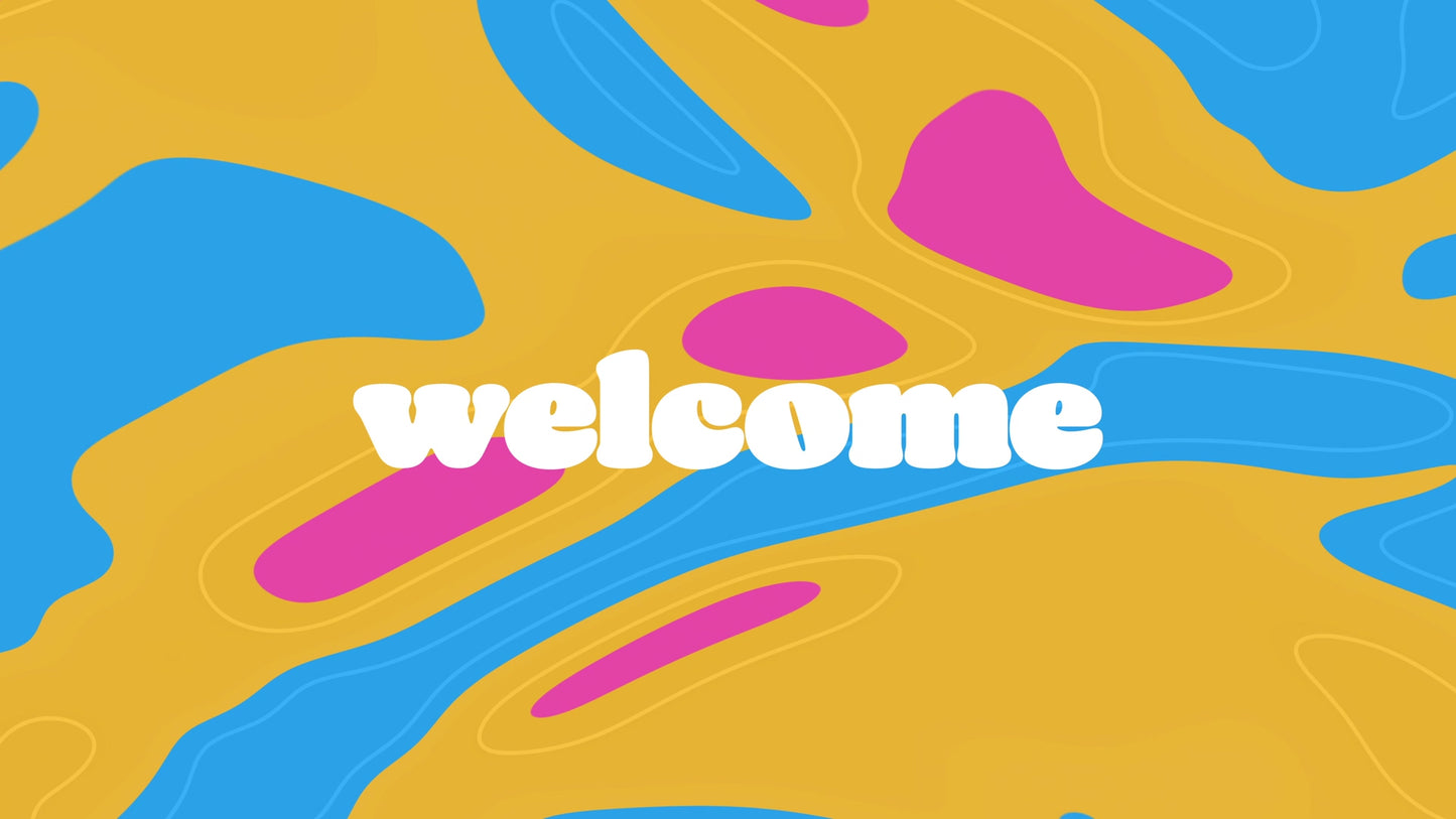 Color Topo Welcome Still